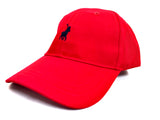 Original Polo Parker classic peak cap - White and Red