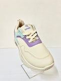 Kids Soviet Sneakers - Y Kramer Lace-Up - Lilac, Blue and Cream