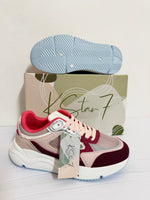 Ladies Sneaker: Kstar7 - VEXA, Pink (#K7522L)