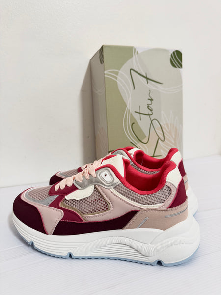 Ladies Sneaker: Kstar7 - VEXA, Pink (#K7522L)