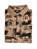 Men's Golfer: Soviet - M VIRTUE, S/Slv Fashion Golfer - #Taupe (#9438)