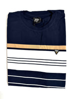 Men's Tee: Soviet - M LAYNE, S/Slv Crew Neck Y/Dye Tee - #Navy (#9423)