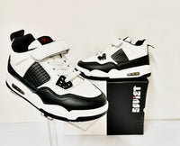 Kids Sneakers: Kstar7 - Krypto Black and White