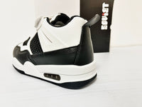 Kids Sneakers: Kstar7 - Krypto Black and White