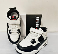 Kids Sneakers: Kstar7 Infants - Krypto Black and White