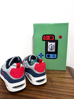 Kids Shoes: Kstar7 - ZOOM Grey/Red Boys #K7558B