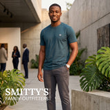 Men's T-shirt: Jonathan D - LUCAS in Teal