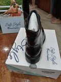 Ladies Boots - SOFT STYLE ladies calf-length lace-up black boots #HUSHPUPPIES #Black #SSL00294BKBK