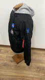 K7 KStar7 Puffer Jacket with grey melange middle panel and hood #Connect #1589