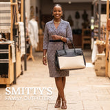 Ladies Large 2 Toned Chrisbella Bag