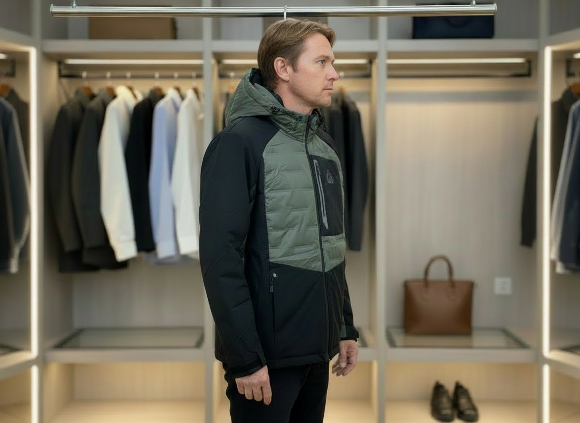 SOVIET Jacket with quilted panels #COLSEN #SVT9544 – Smitty's Online