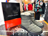 Ladies Ankle Boots: Pierre Cardin Ladies Olive 'Tabitha' Boots