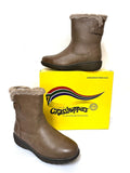 Ladies Ankle Boots: Grasshoppers Ladies 'Darsha' Leather Chocolate Brown Boots