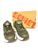 Ladies Soviet Sneakers - Evander Lace-Up - Dark Olive