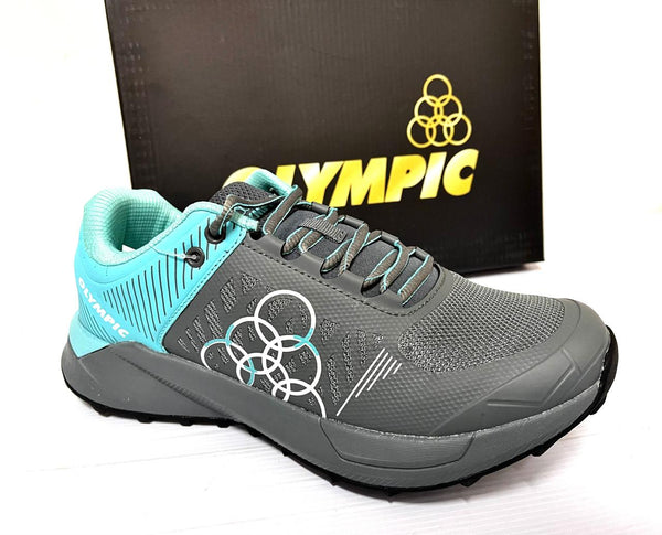 Olympic Ladies' Outback Trail Trainer - Grey/Jade