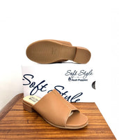 Hush Puppy Soft Style Sandal; Electra - Available in Tan #SSL01491TATA