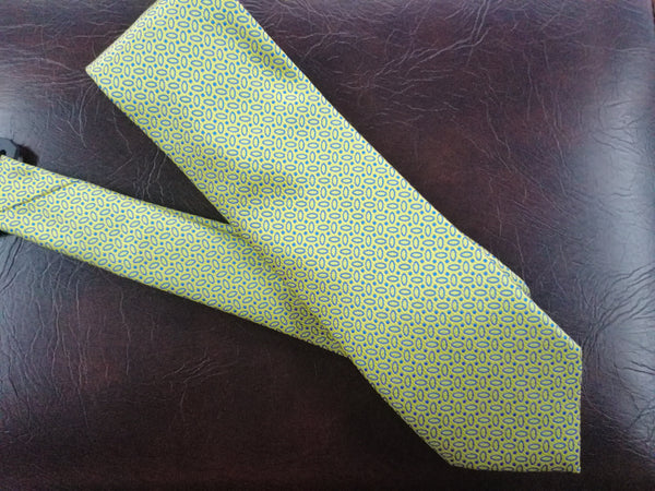 Men's tie - Yellow and blue