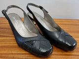 Ladies Shoe: Step on Airs - Tiger Print in Black