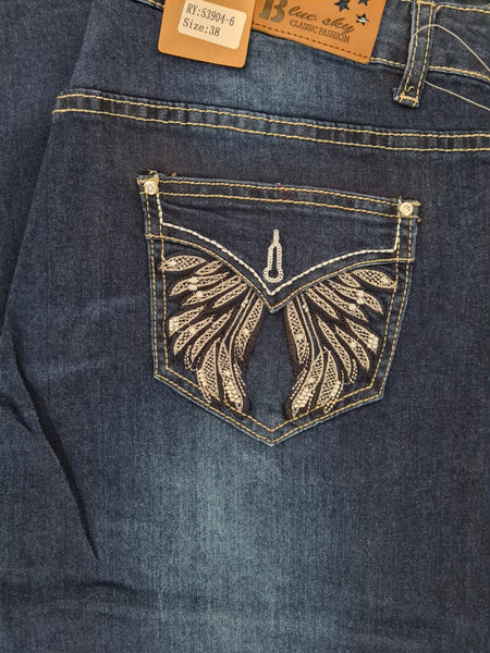Ladies jeans: Blue Sky - Bootleg