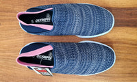 Ladies Trainers: Olympic Sport Trainer - Aria in Navy/Pink