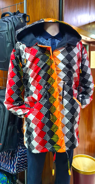 Unisex Africa Jacket by Brad and Abiah