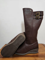 Ladies Bronx Long Winter Boots - Chocolate
