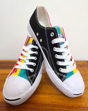 Jack Parcels Sneakers: Supa Dupa - Multi Colour Canvas