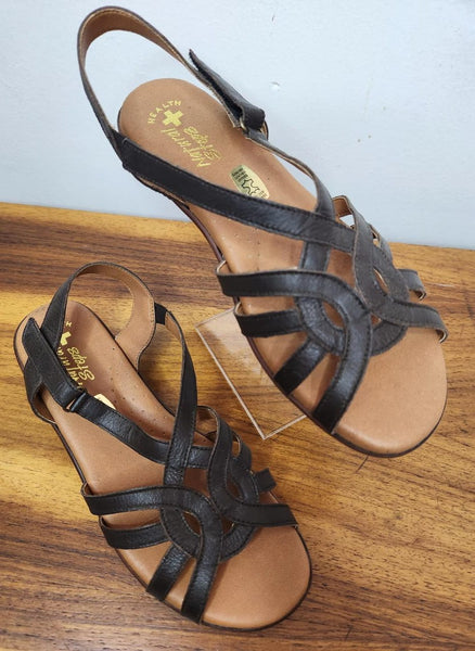 Ladies Sandal: Natural Steps - Brown